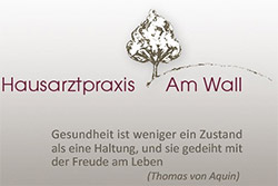 hausarztpraxis am wall